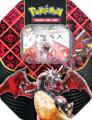 logo przedmiotu Pokemon TCG Paldean Fates Tin 4booster  Charizard