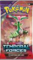 logo przedmiotu Pokemon TCG Scarlet  Violet  Temporal Forces  Booster