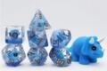 logo przedmiotu Blue Triceratops RPG Dice Set