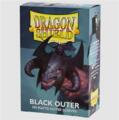 logo przedmiotu  Dragon Shield Standard Size Outer Sleeves  Matte Black (100)