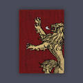 logo przedmiotu House Lannister  Art Sleeves