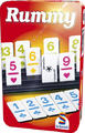 logo przedmiotu Rummy w metalowej puszce